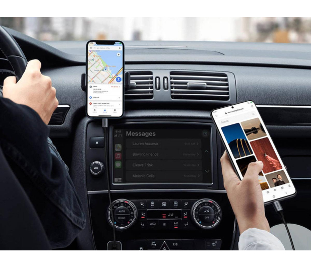 UGREEN Ładowarka samochodowa CD130 USB-A+PD 3.0 USB-C QC3.0 30W - 1488957 - zdjęcie 2
